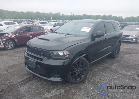 2020 Dodge Durango Gt Plus Awd из США, поврежденный, VIN 1C4RDJDG7LC412914